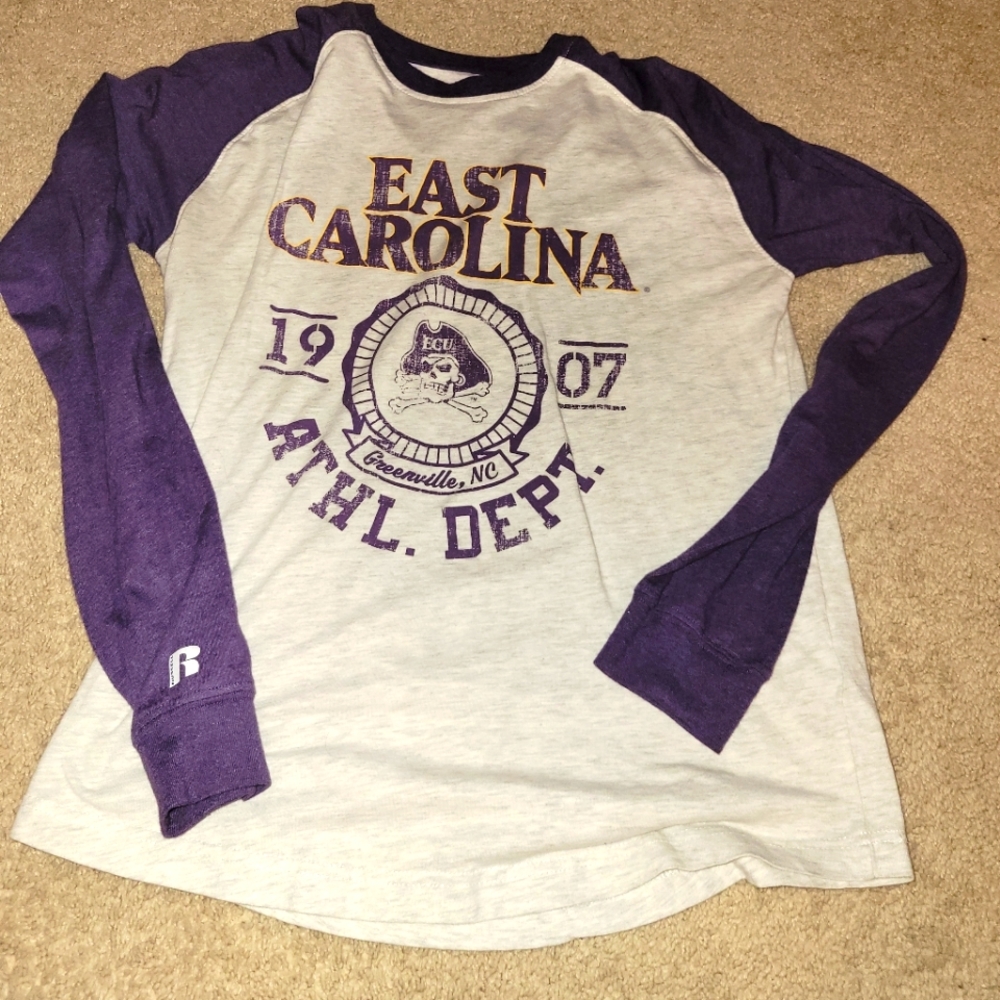 Medium east Carolina long sleeve shirt